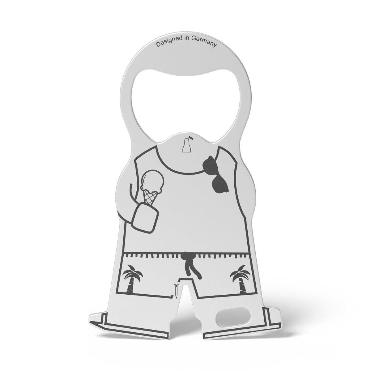 RICHARTZ Einkaufswagenlöser karl holiday für Urlaub und Reisen – Vorderseite