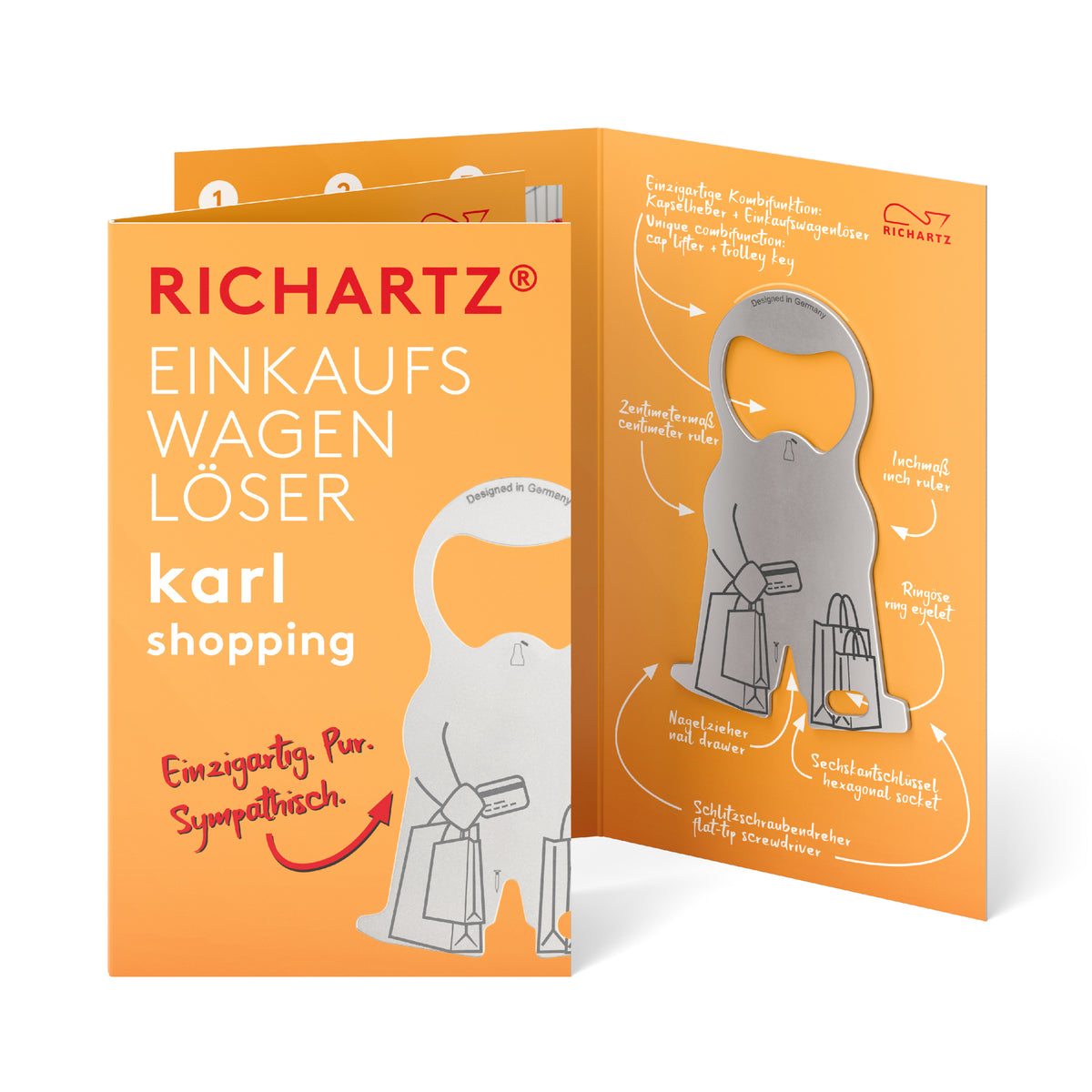 RICHARTZ Einkaufswagenlöser karl shopping für Handel – Verpackung