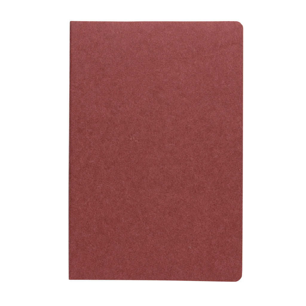 Salton Luxus Kraftpapier Notizbuch A5 – kirschrot