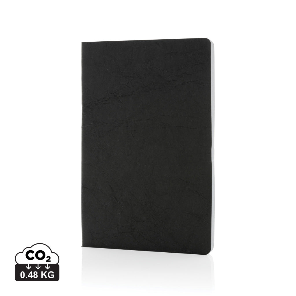 Salton Luxus Kraftpapier Notizbuch A5 – schwarz