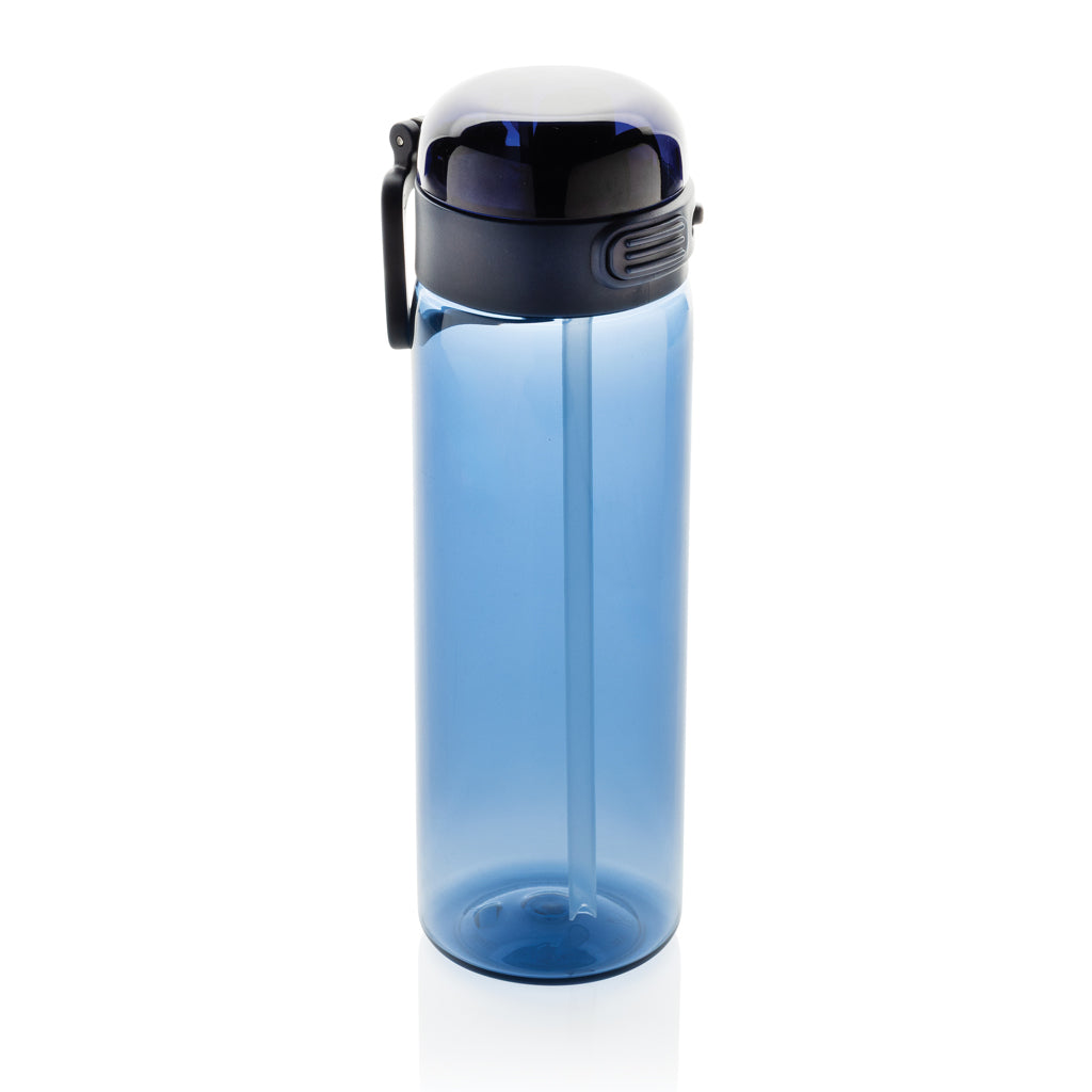 Sip'nLock RCS rPET auslaufsichere Sport-Trinkflasche 800ml – navy blau