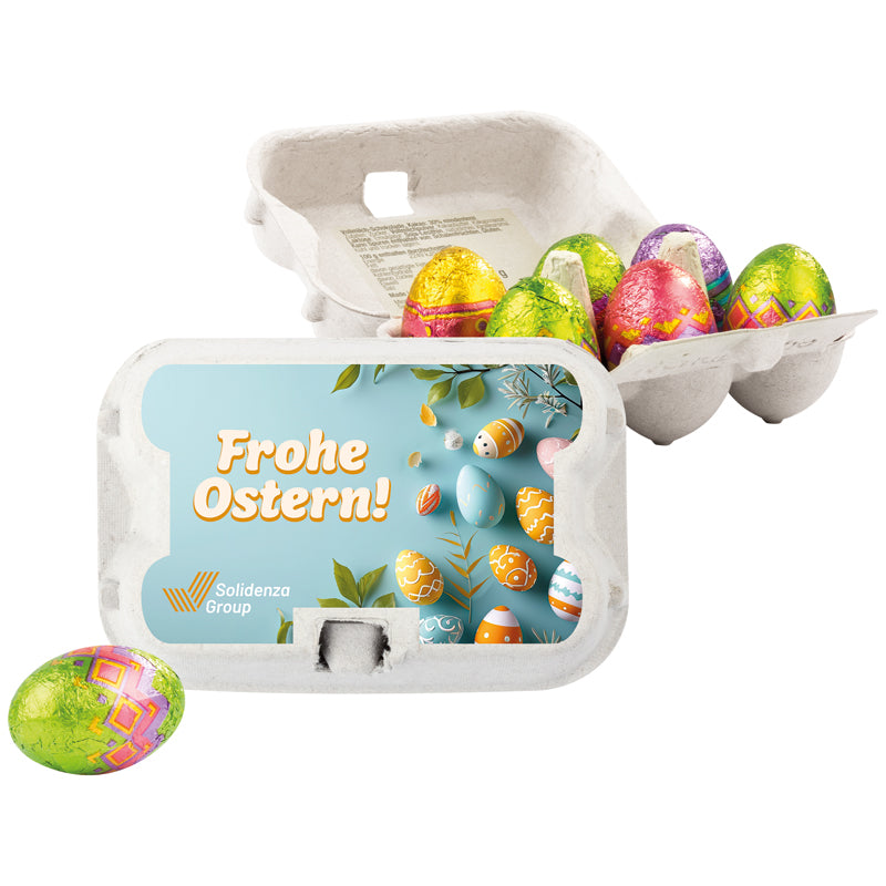 Sixpack mit Schoko Ostereiern
