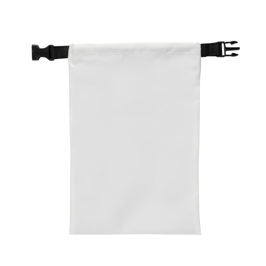 Snackstrap faltbarer Lunchbag aus AWARE™ rPET 30 x 20cm – weiß