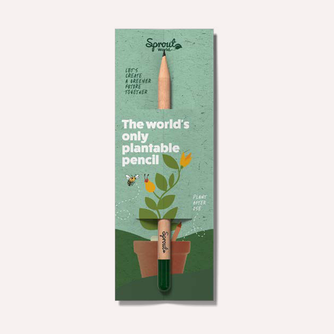 Sprout Mini Bleistift in Mini Einsteckkarte im Standardmotiv – Standardmotiv