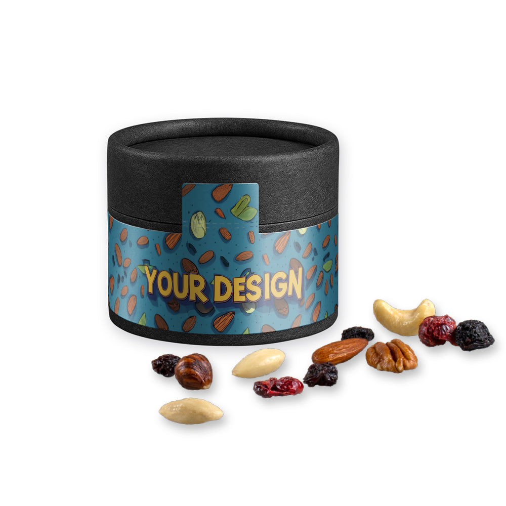 Studentenfutter in der schwarzen Mini Dose – Premium Studentenfutter, ca. 40 g