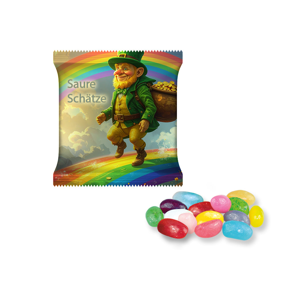 Süßigkeiten Mix in der Mini Tüte – Jelly Beans sauer Mix, ca. 10 g