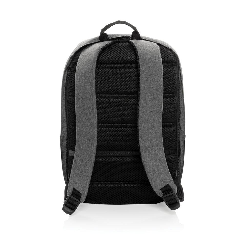 Swiss Peak AWARE™ Anti-Theft-RFID 15.6"-Laptop-Rucksack – grau