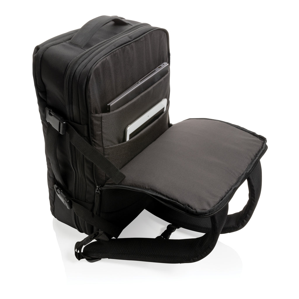 Swiss Peak AWARE™ RPET 15.6" erweiterbarer Wochenendrucksack