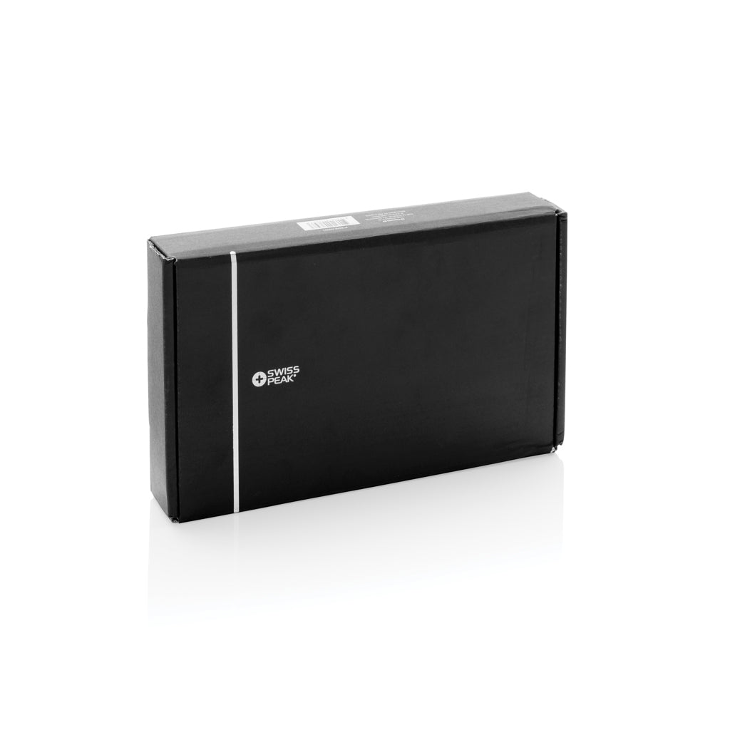 Swiss Peak Travel-Case aus RCS rec. PU mit 3-in-1-Charger