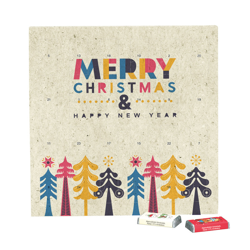 Täfelchen Adventskalender