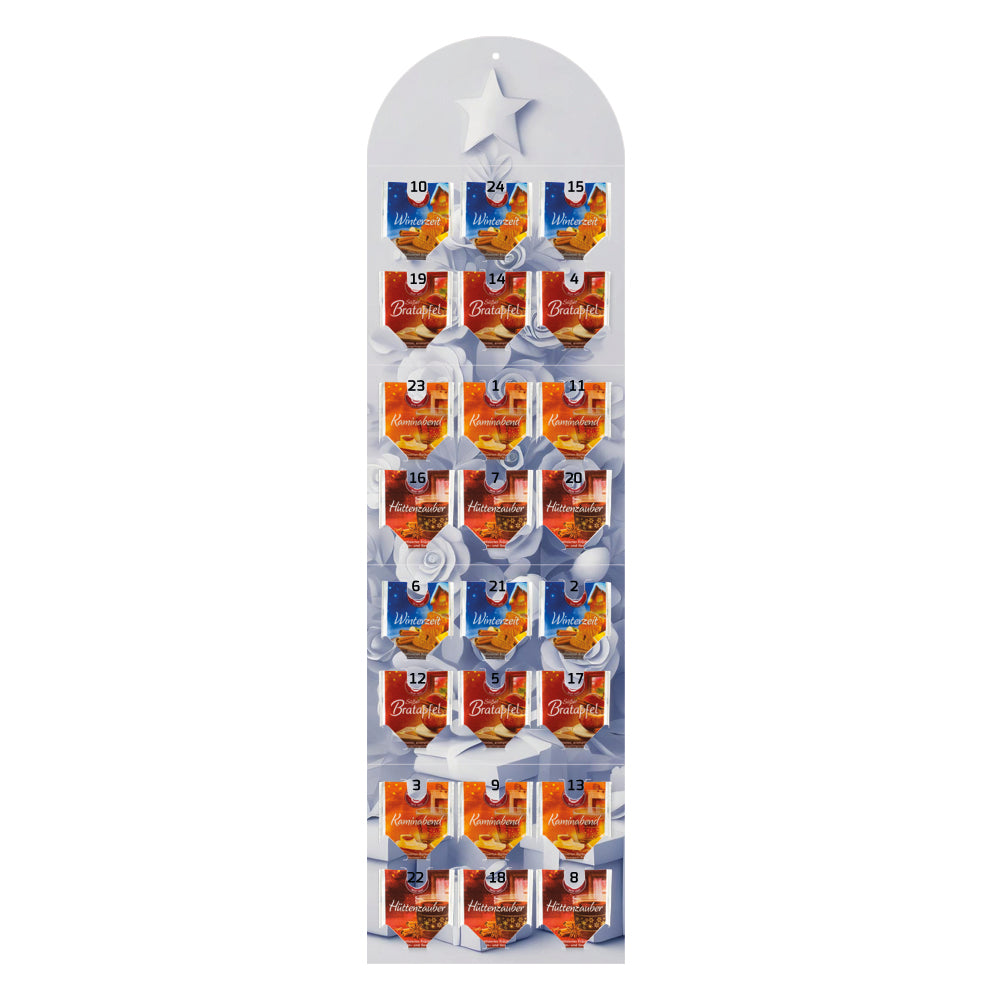 Tee im Adventskalender zum Aufhängen
