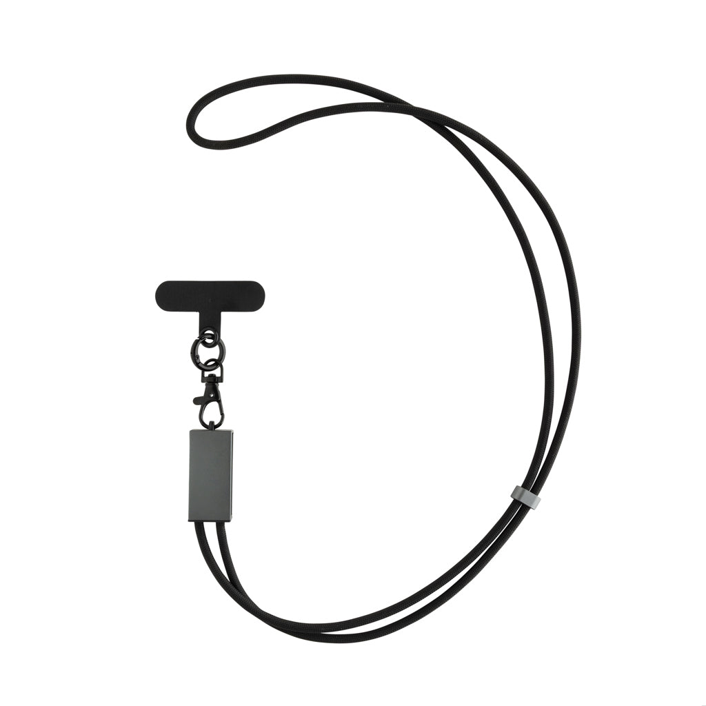 Terra 60Wduales Ladekabel aus RCS recyceltem PET mit Lanyard