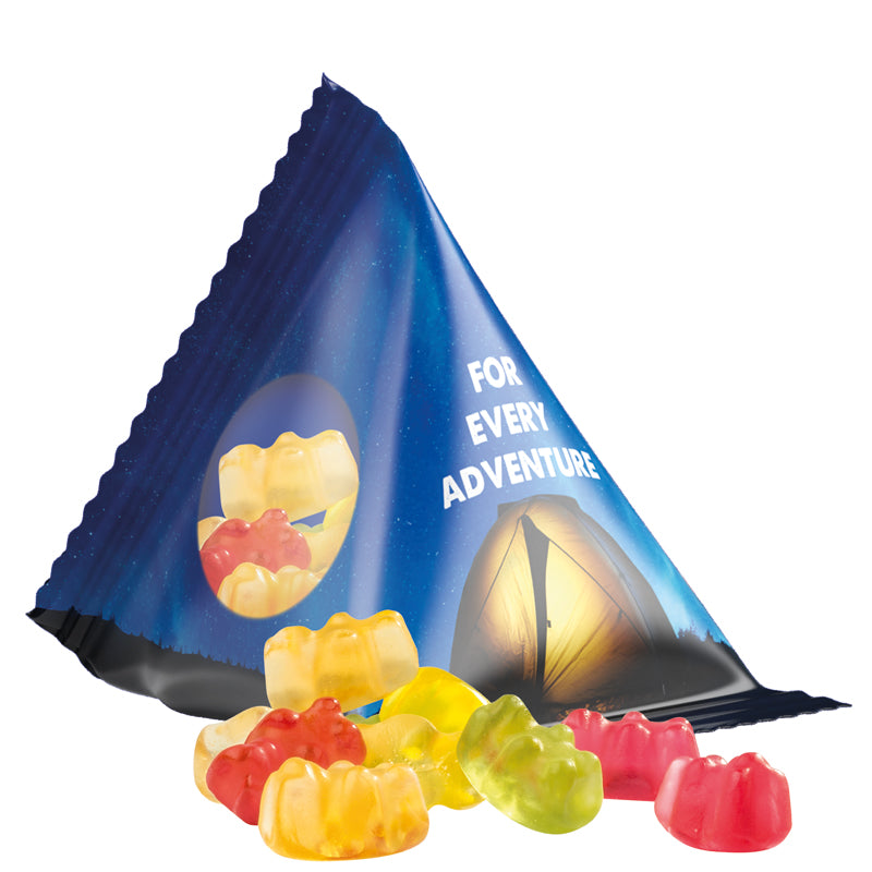 Tetraeder 15 g Trolli Fruchtgummi Standardformen