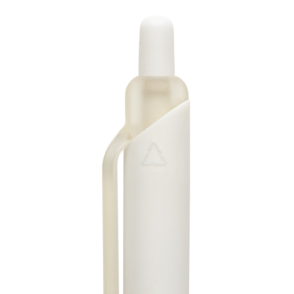 Tide Smooth Touch Stift aus GRS zertifiziert recyceltem ABS – weiß