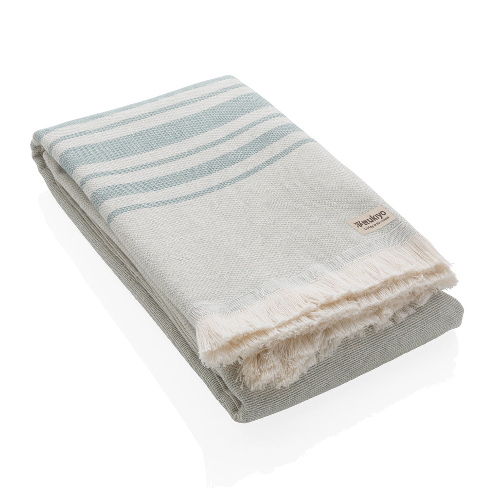 Ukiyo Yumiko AWARE™ Hamamtuch 100x180cm – grün