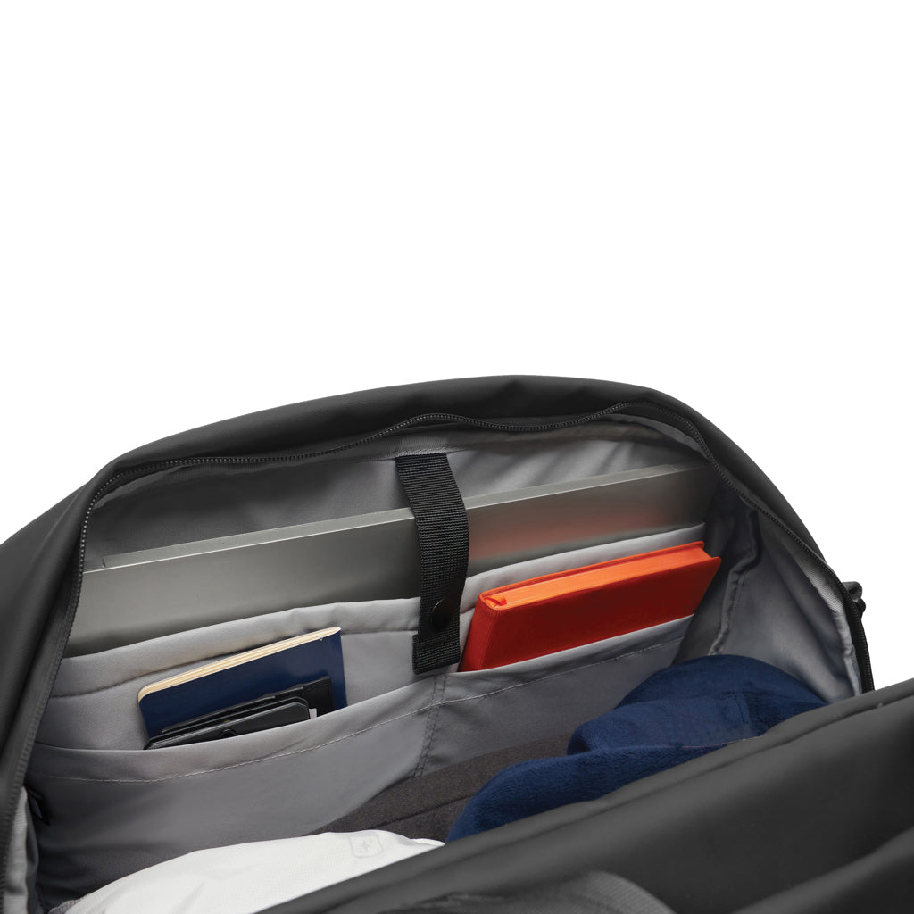 Urban wasserabweisende Wochenendtasche – schwarz