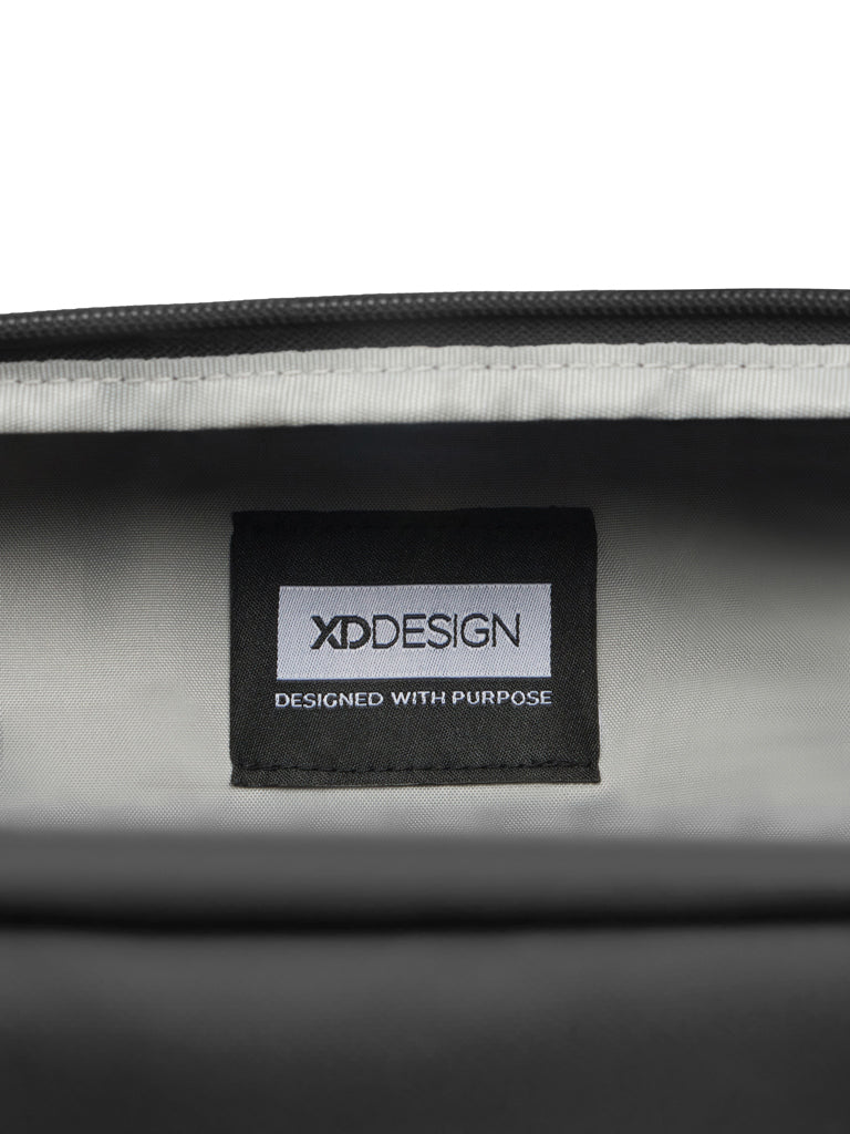 Urban wasserabweisende Wochenendtasche – schwarz
