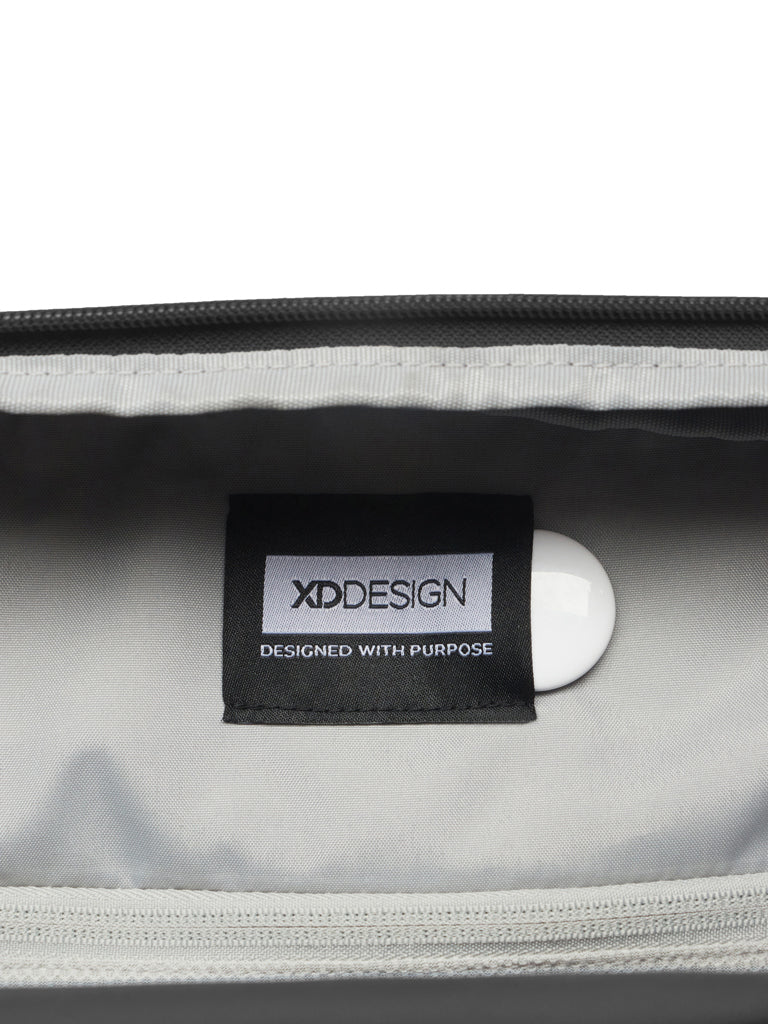 Urban wasserabweisende Wochenendtasche – schwarz