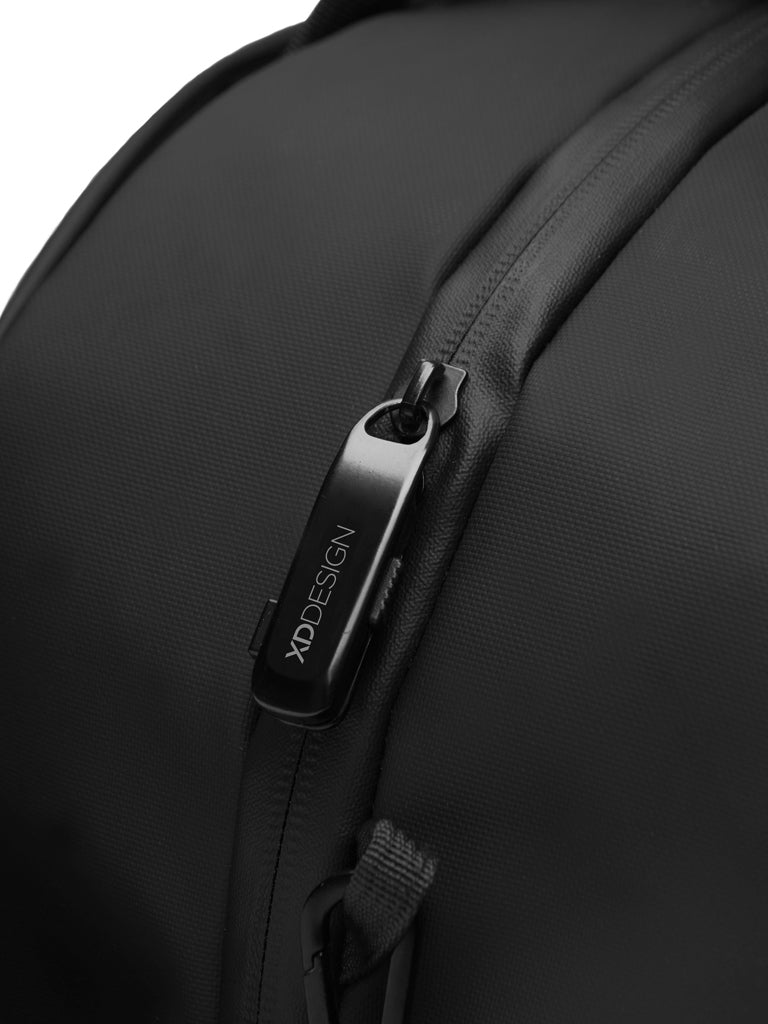 Urban wasserabweisende Wochenendtasche – schwarz