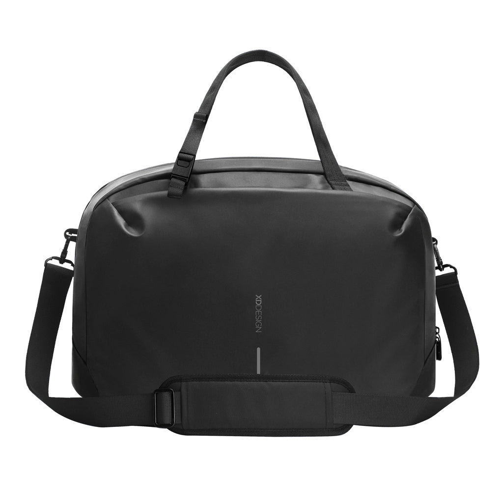 Urban wasserabweisende Wochenendtasche – schwarz