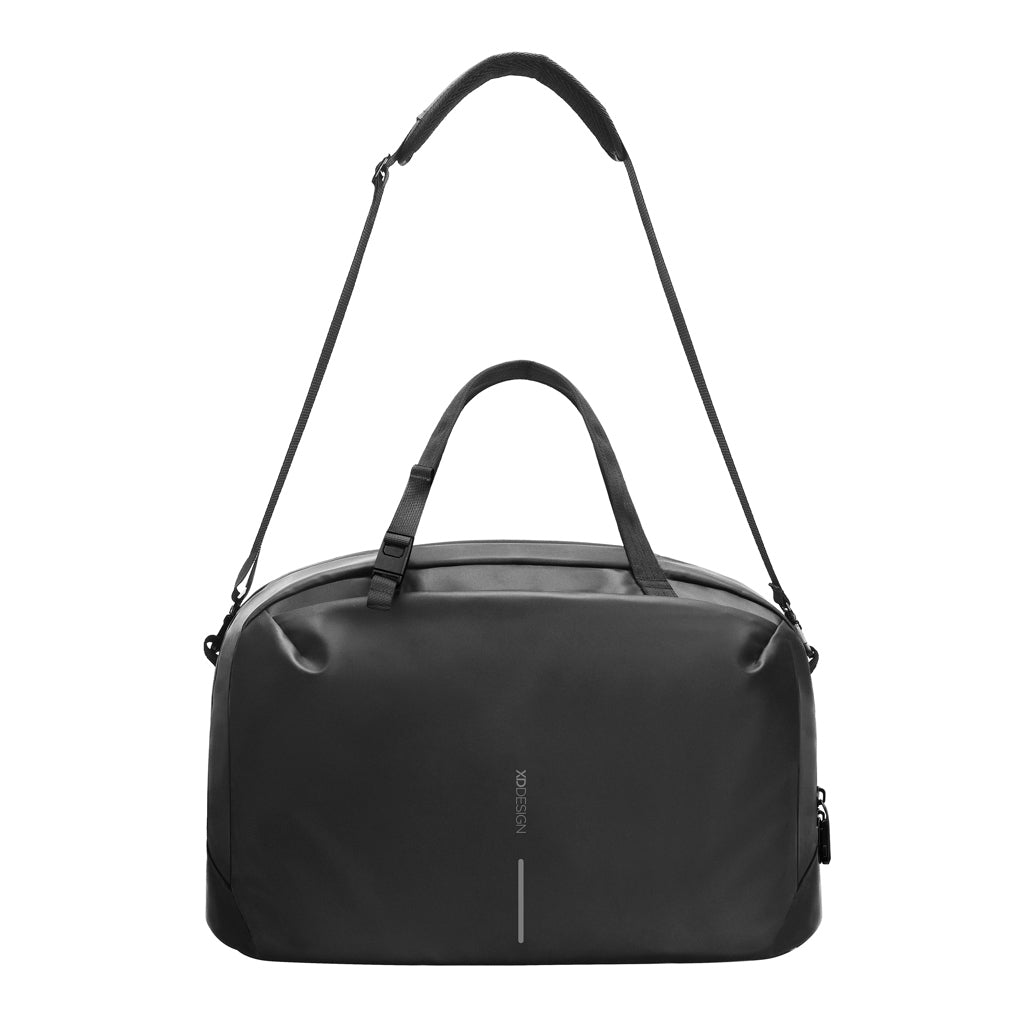Urban wasserabweisende Wochenendtasche – schwarz