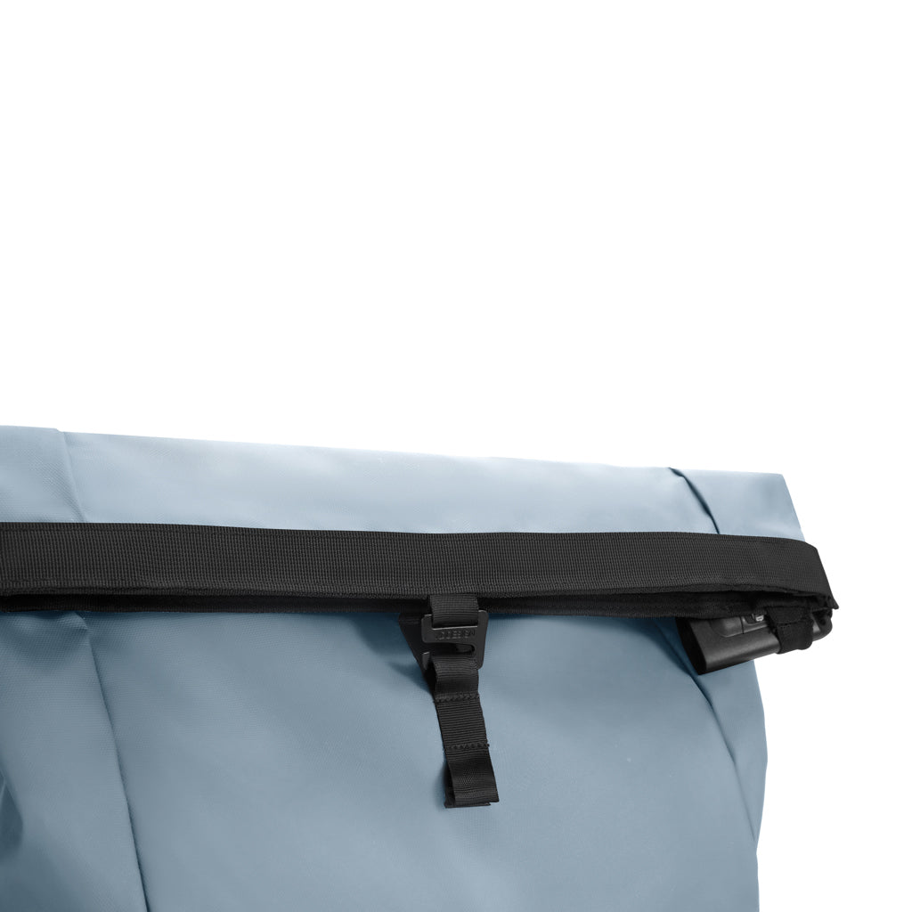 Urban wasserabweisender Anti-Diebstahl Rucksack – blau