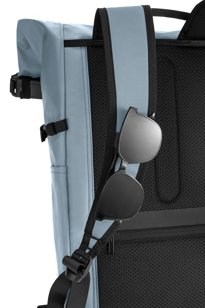 Urban wasserabweisender Anti-Diebstahl Rucksack – blau