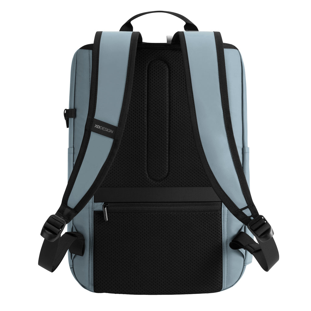 Urban wasserabweisender Anti-Diebstahl Rucksack – blau