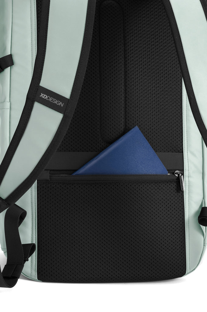 Urban wasserabweisender Anti-Diebstahl Rucksack – Iceberg green