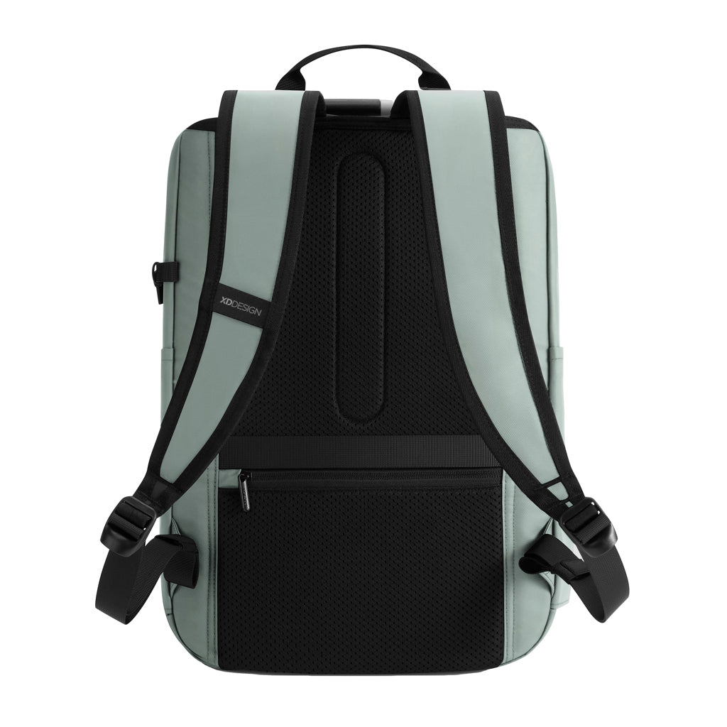 Urban wasserabweisender Anti-Diebstahl Rucksack – Iceberg green