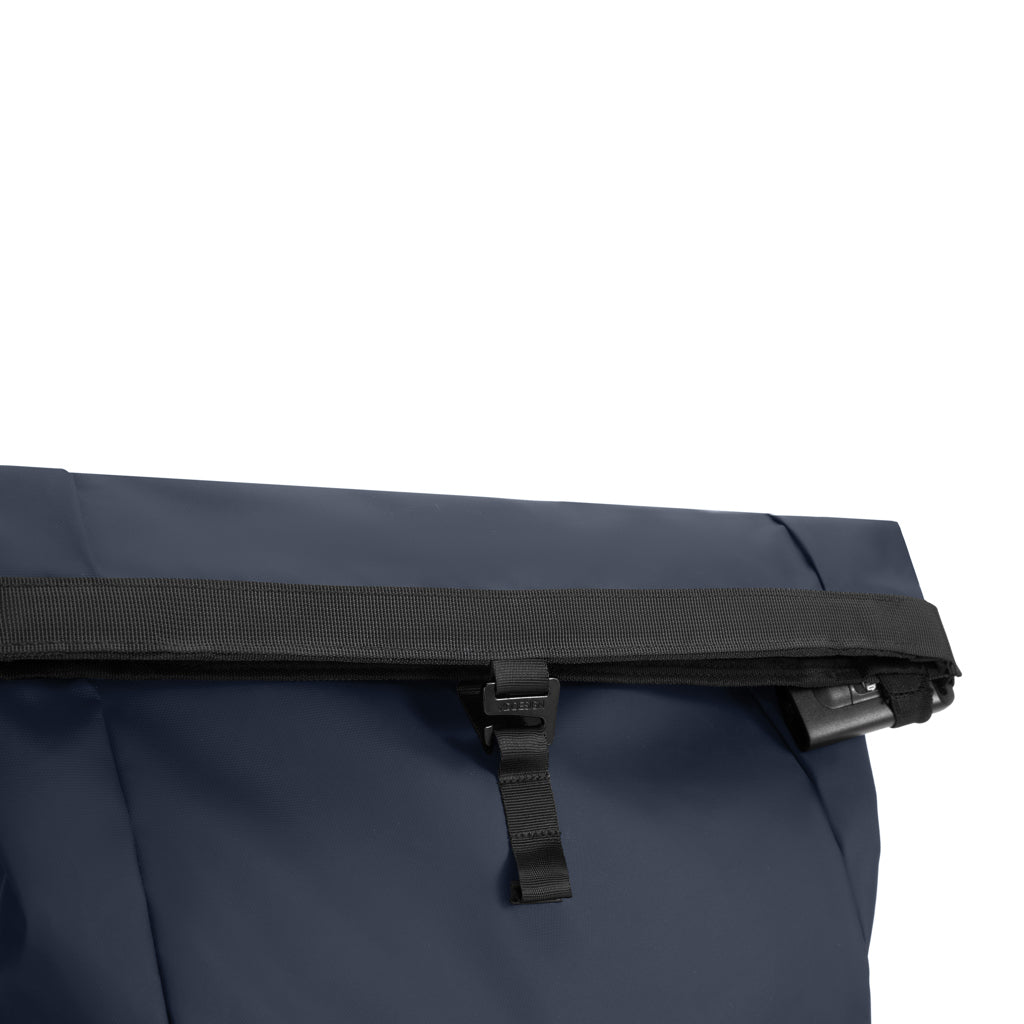 Urban wasserabweisender Anti-Diebstahl Rucksack – navy blau