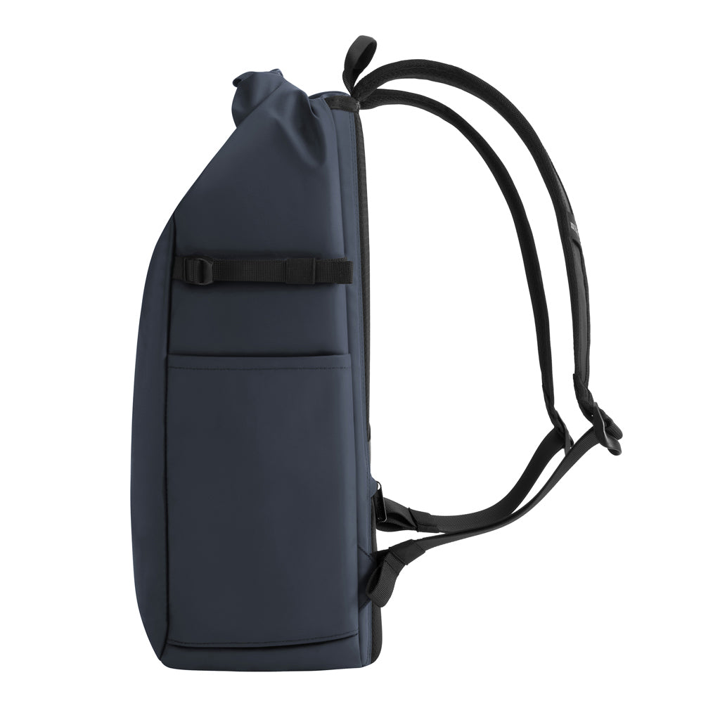 Urban wasserabweisender Anti-Diebstahl Rucksack – navy blau