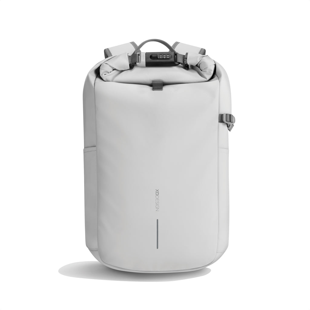 Urban wasserabweisender Anti-Diebstahl Rucksack – off white