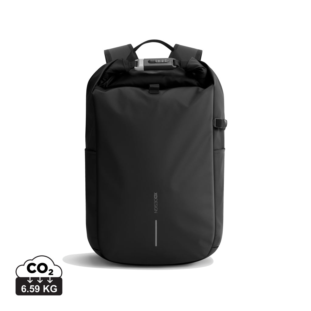 Urban wasserabweisender Anti-Diebstahl Rucksack – schwarz