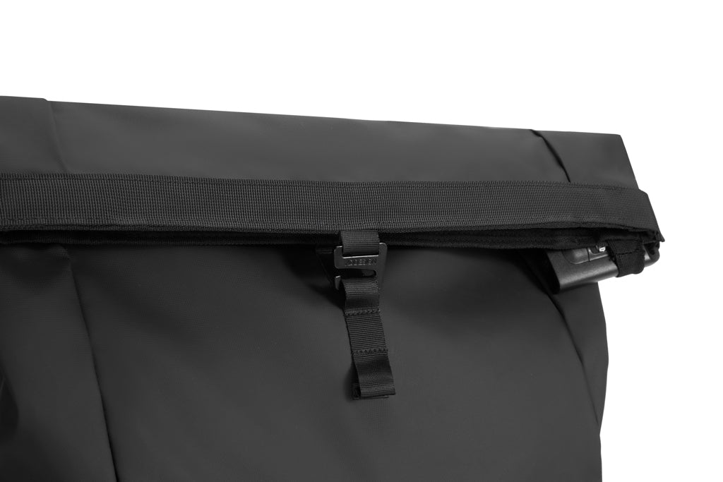Urban wasserabweisender Anti-Diebstahl Rucksack – schwarz