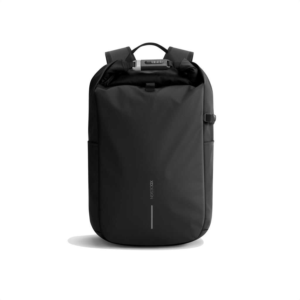 Urban wasserabweisender Anti-Diebstahl Rucksack – schwarz