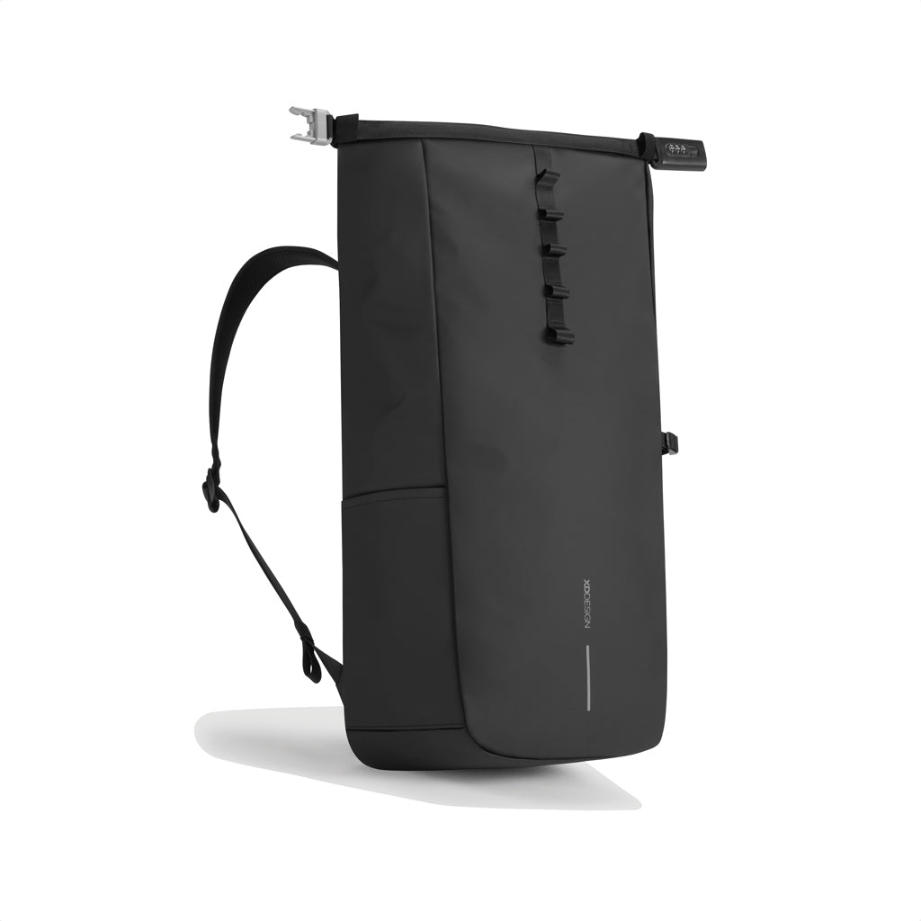 Urban wasserabweisender Anti-Diebstahl Rucksack – schwarz
