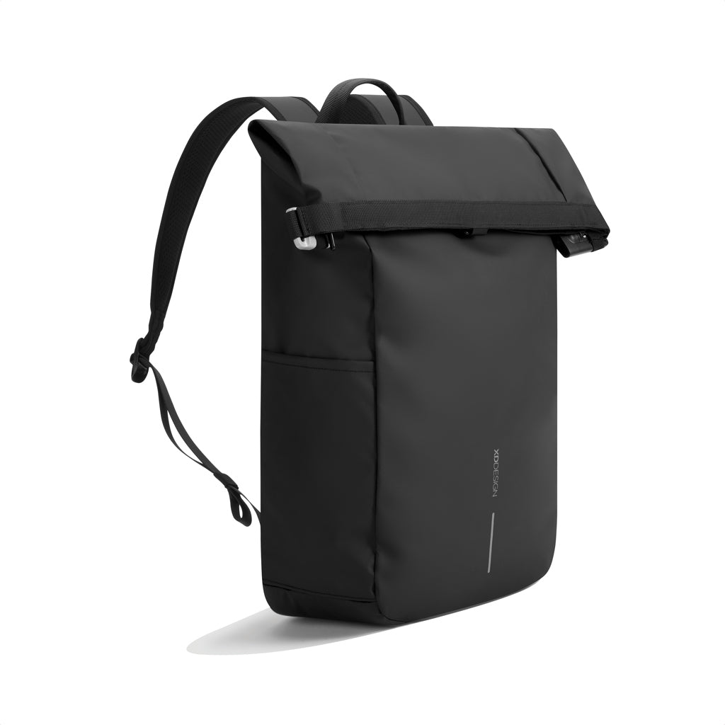 Urban wasserabweisender Anti-Diebstahl Rucksack – schwarz