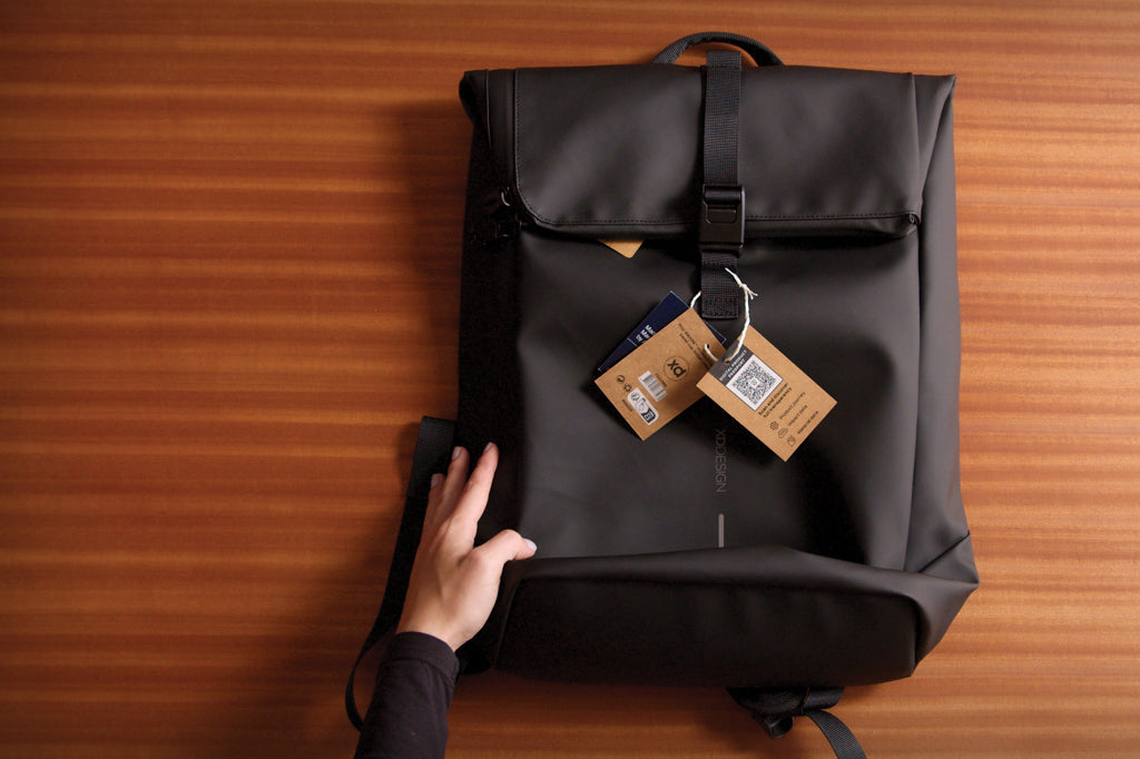 Urban wasserabweisender Flap-Top Rucksack
