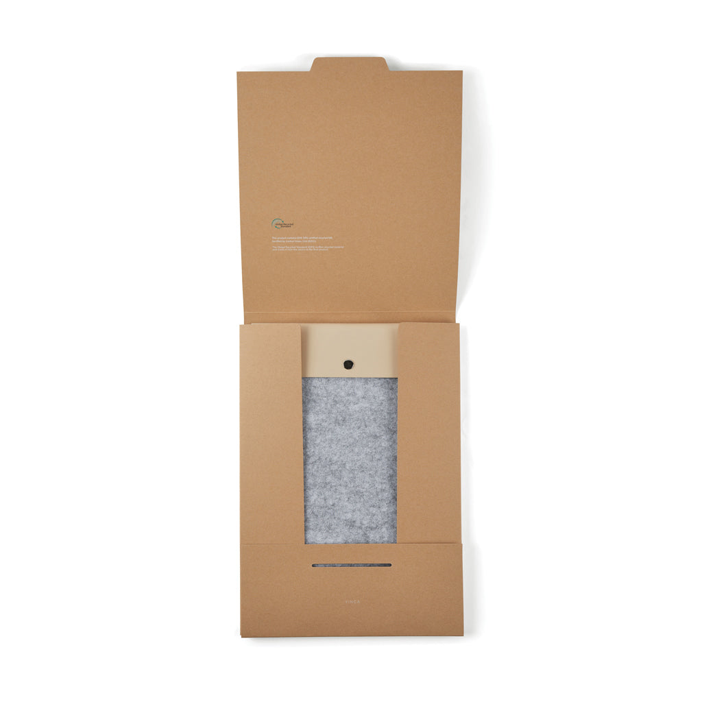 VINGA Albon 15" Laptop-Seeve aus GRS recyceltem Filz
