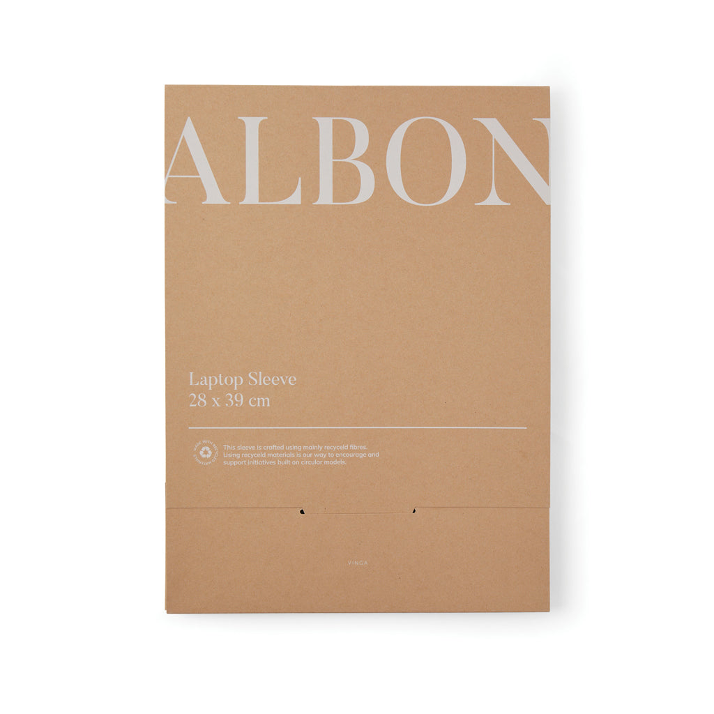 VINGA Albon 17" Laptop-Seeve aus GRS recyceltem Filz