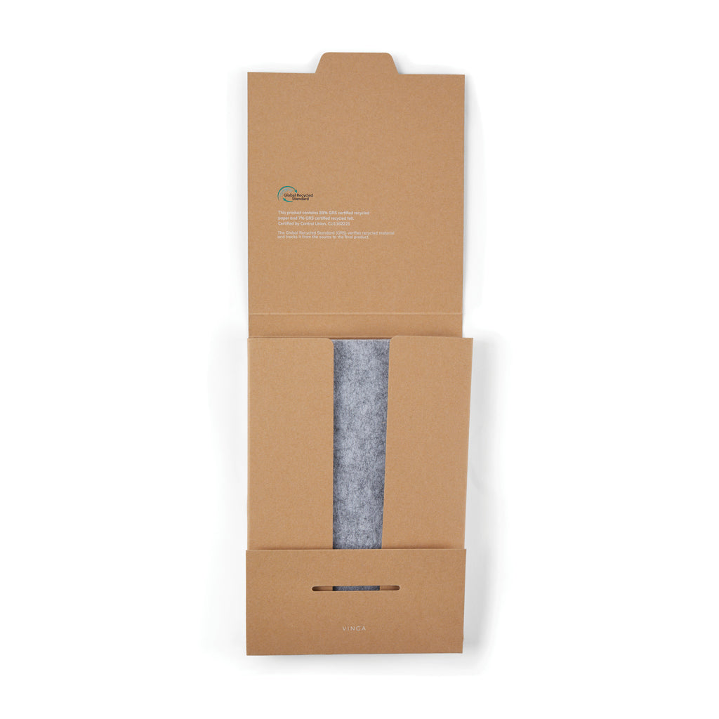 VINGA Albon A5-Notizbuch aus GRS recyceltem Filz