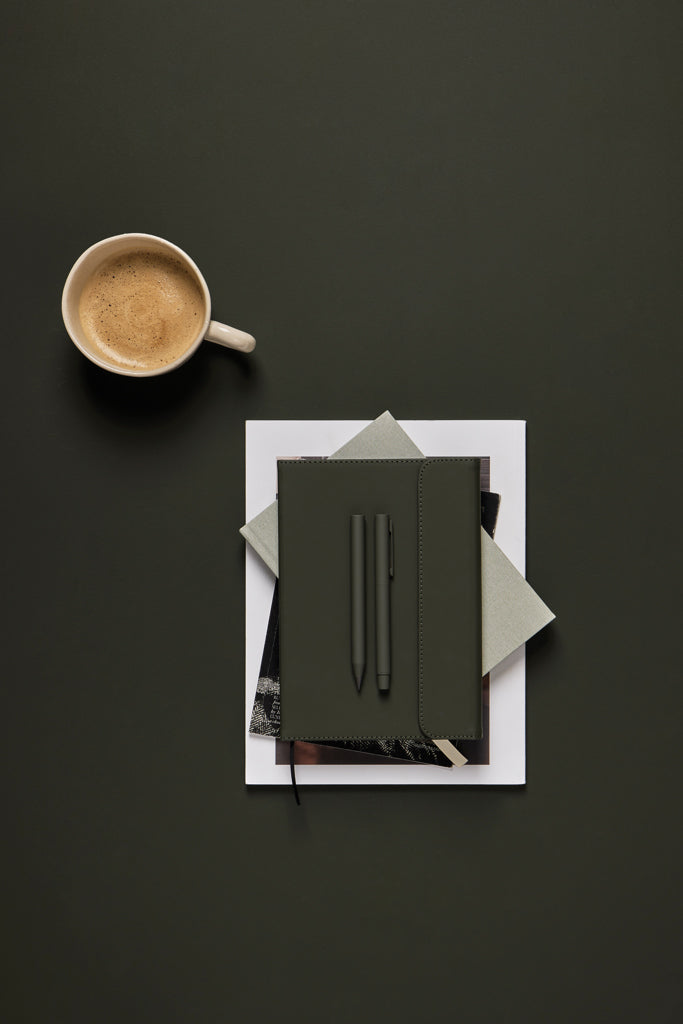 VINGA Baltimore GRS-zertifiziertes Papier & PU-Notizbuch