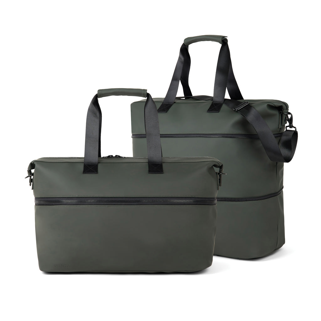 VINGA Baltimore RCS – erweiterbare Wochenendtasche – grün