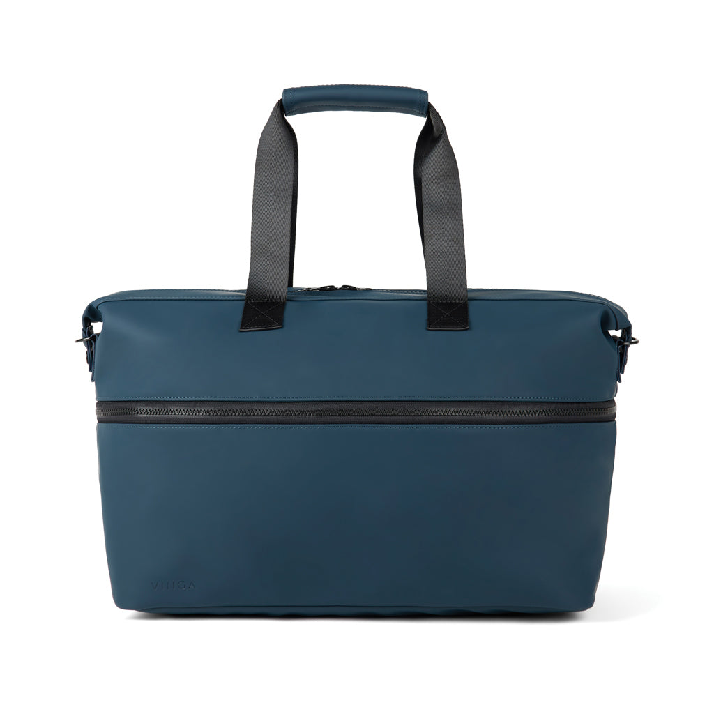 VINGA Baltimore RCS – erweiterbare Wochenendtasche – navy blau