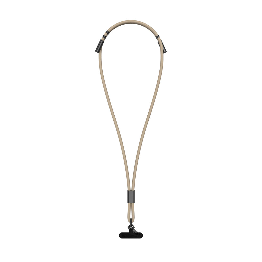 VINGA Baltimore RCS Ladekabel/Lanyard – greige