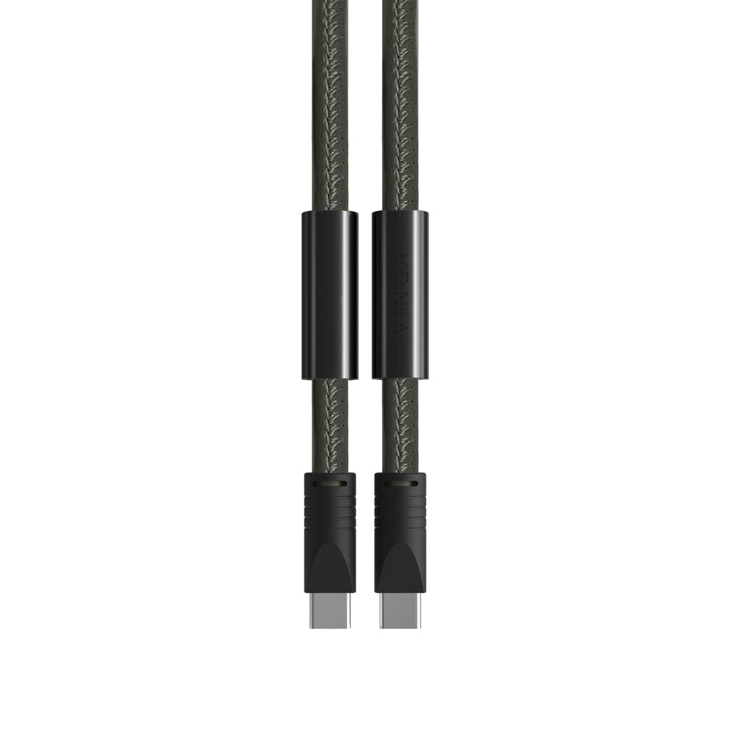 VINGA Baltimore RCS Ladekabel/Lanyard – grün