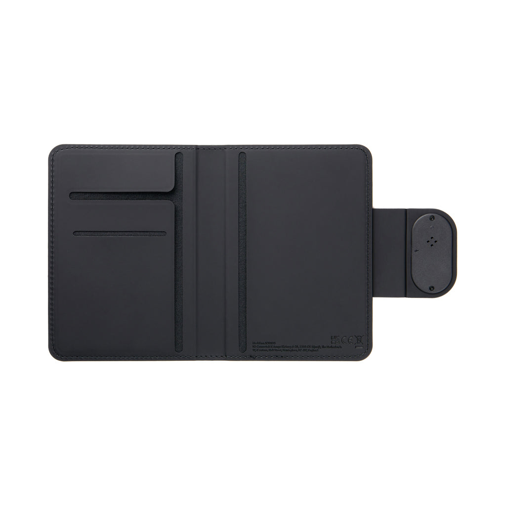 VINGA Baltimore RCS Passport Cover mit Dual-Finder – schwarz