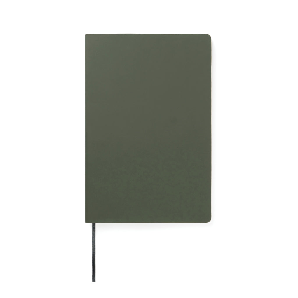 VINGA Baltimore RCS PU Softcover Notizbuch – grün