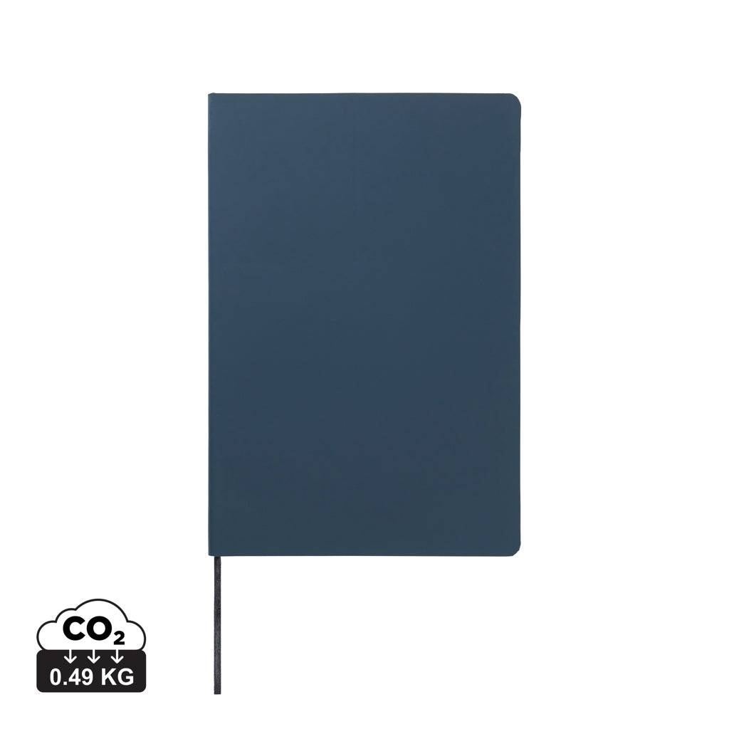 VINGA Baltimore RCS PU Softcover Notizbuch – navy blau